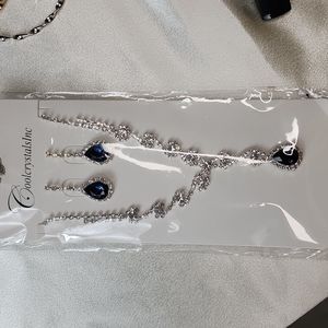 Necklace & Earrings set costume jewelry